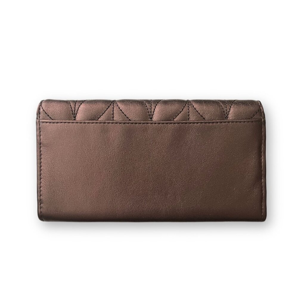 Kate Spade Briar Lane Quilted Metallic Wallet on Chain - Picture 4 of 8