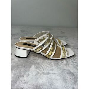 LAGERFELD Women’s Spring Floral Chunky Y2K Sandals 8.5