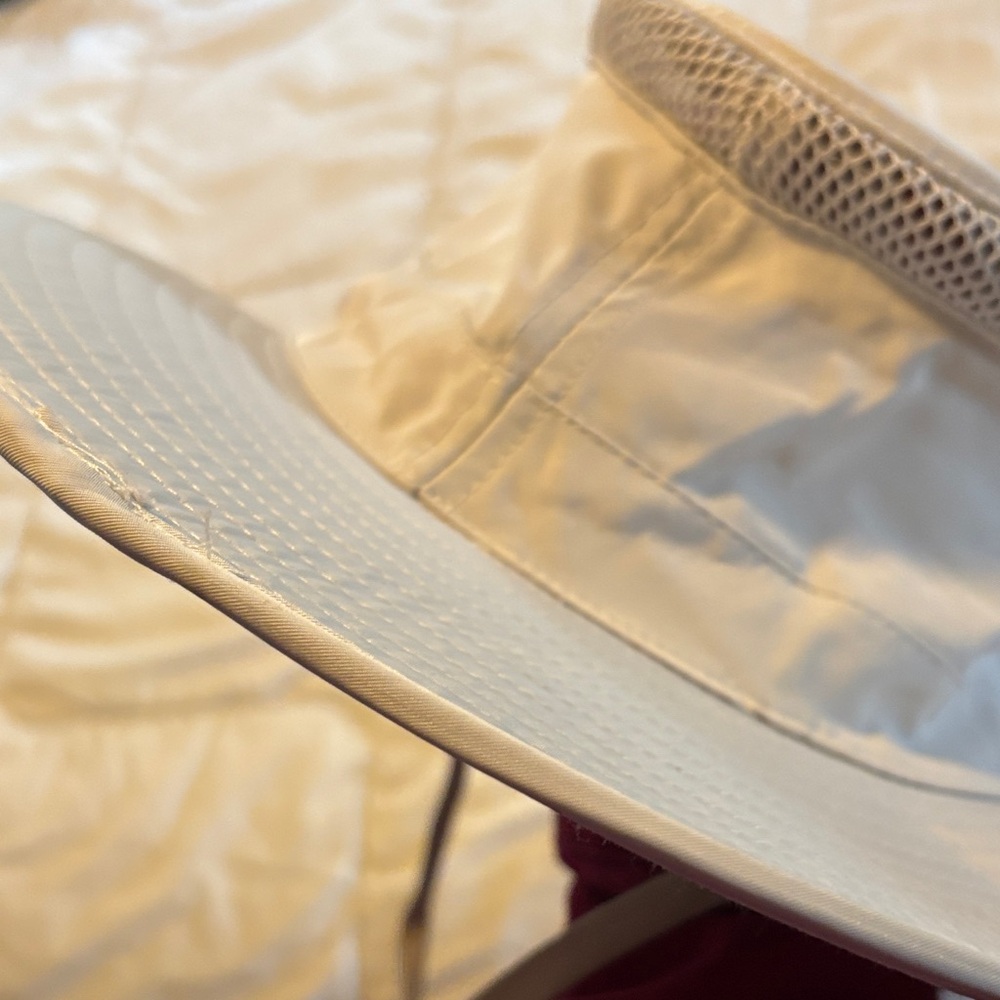 INFINITY Cream Wide-Brim Hat - Picture 7 of 10