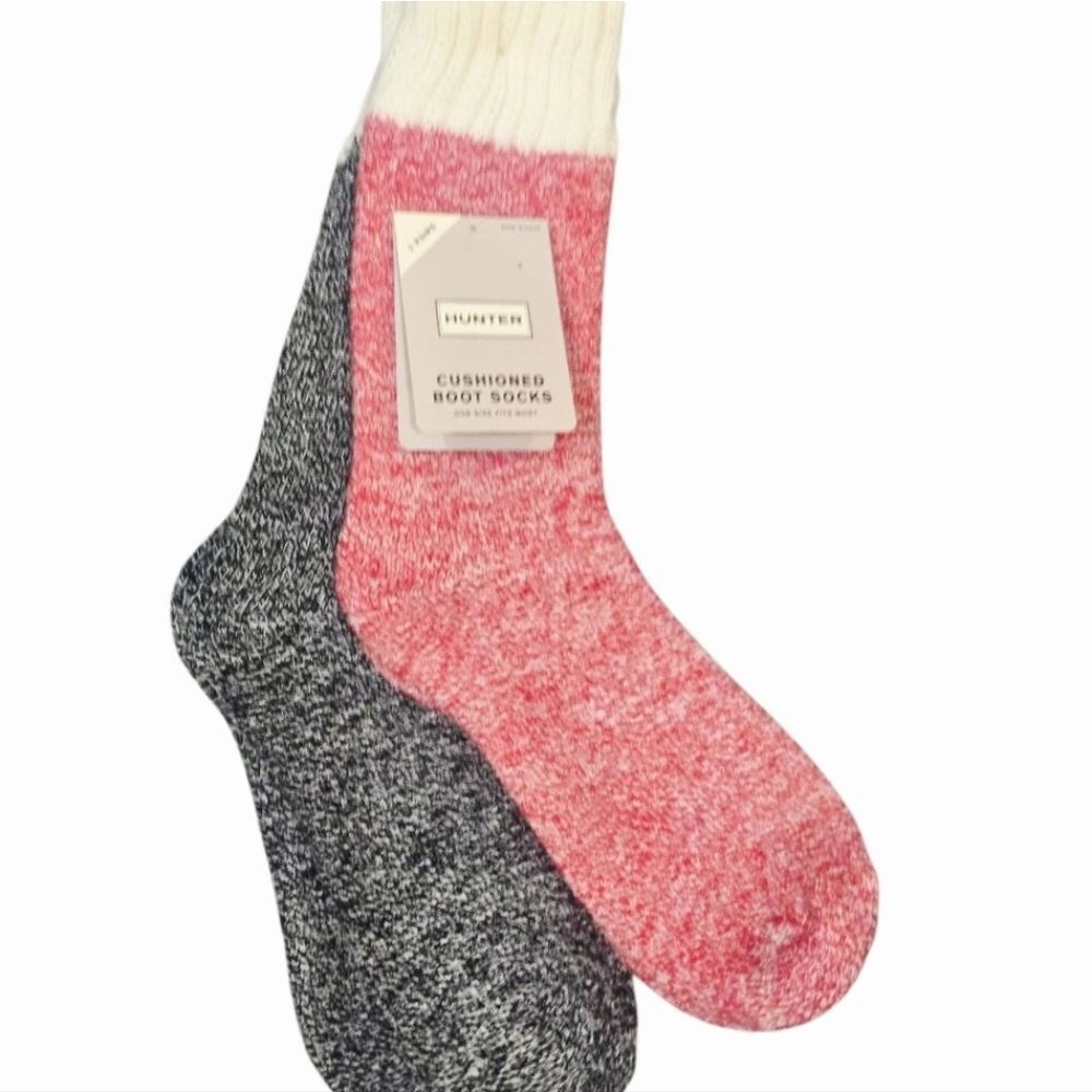 Hunter 2-Pairs Cushioned Boot Sock
