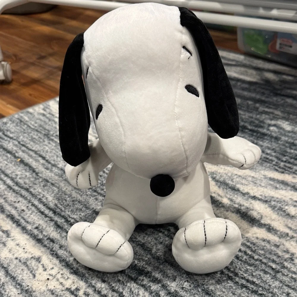 Black and White Dog Plush Toy - Picture 1 of 1