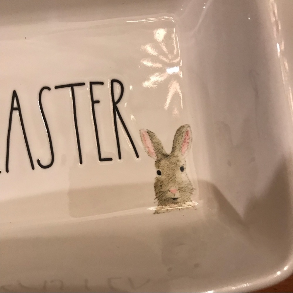 🐰RAE DUNN Easter Loaf Ceramic Dish - Picture 2 of 5
