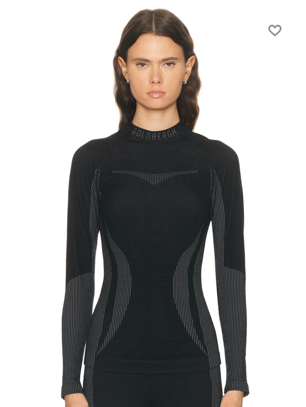 Goldbergh Slick Ski Base Layer Top Contour Ski Base Layer Black - Picture 7 of 13