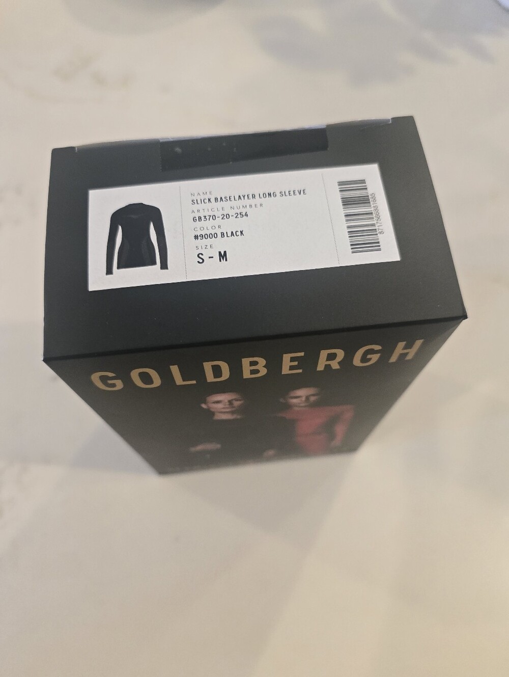 Goldbergh Slick Ski Base Layer Top Contour Ski Base Layer Black - Picture 4 of 13