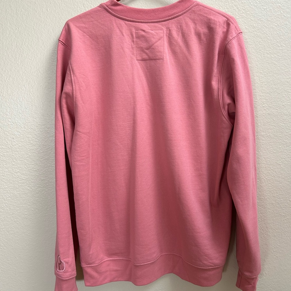 Rare Beauty Pink Crew Neck Sweater - Picture 7 of 10