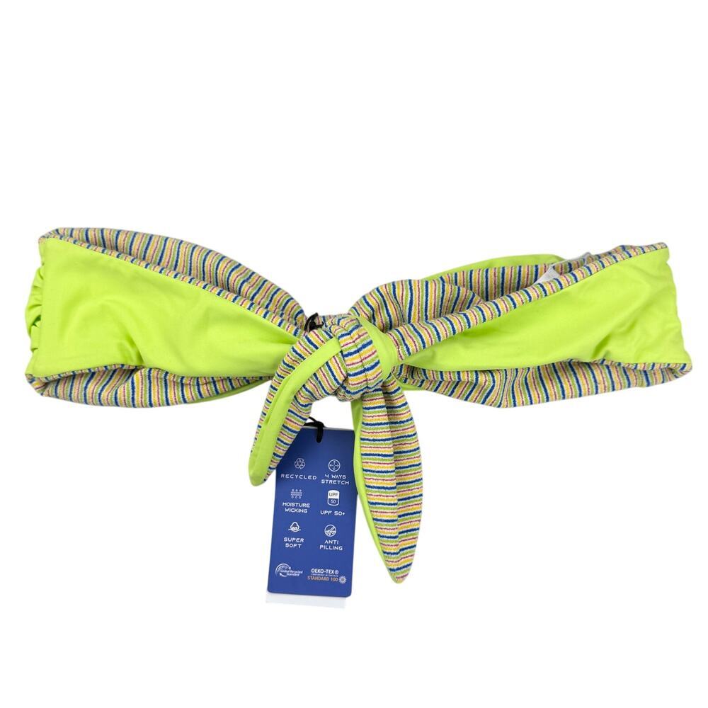 VDM The Label Bowie Tropicale Reversible Bandeau Sz Large - Picture 7 of 7