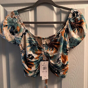 NWT Roxy crop top, xsmall