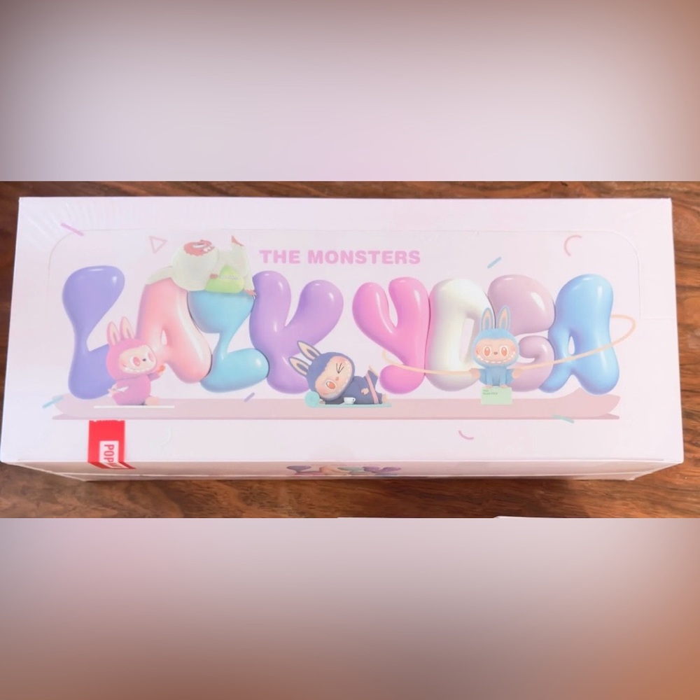 LABUBU LAZY YOGA - AUTHENTIC - SEALED CASE OF 10