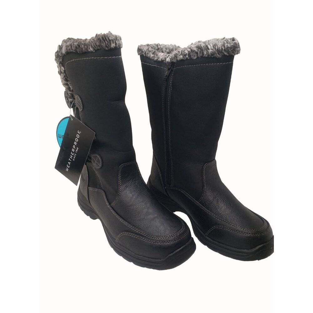 Weatherproof Women's Winter Boots Cold Zipper Delta Closure All-Weather size 7M - Picture 3 of 11