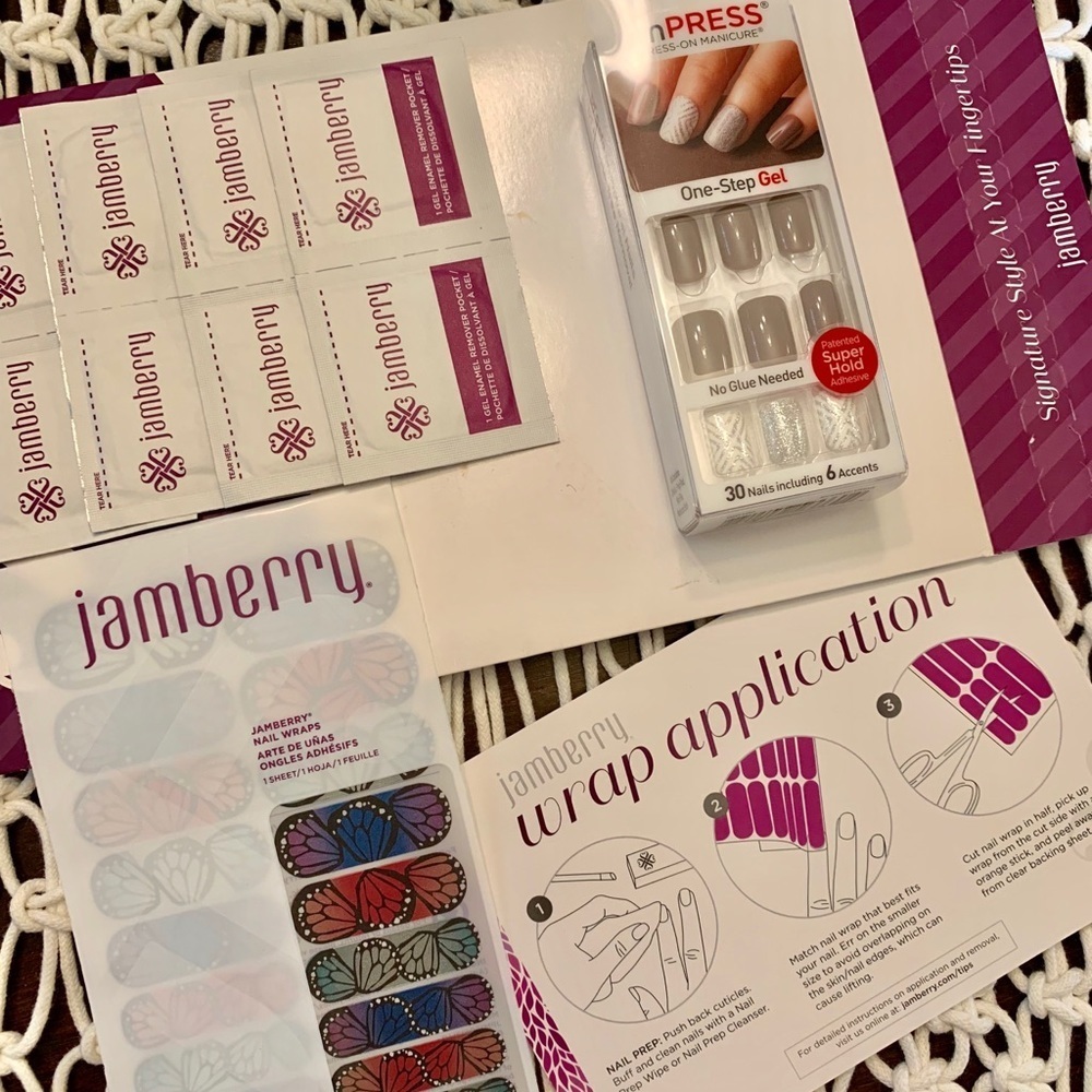 Bundle: Jamberry and ImPRESS Nail Kits - NEW