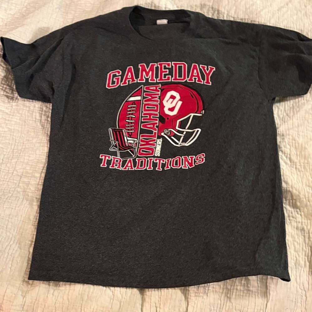 Hanes Gameday Traditions Black T-Shirt