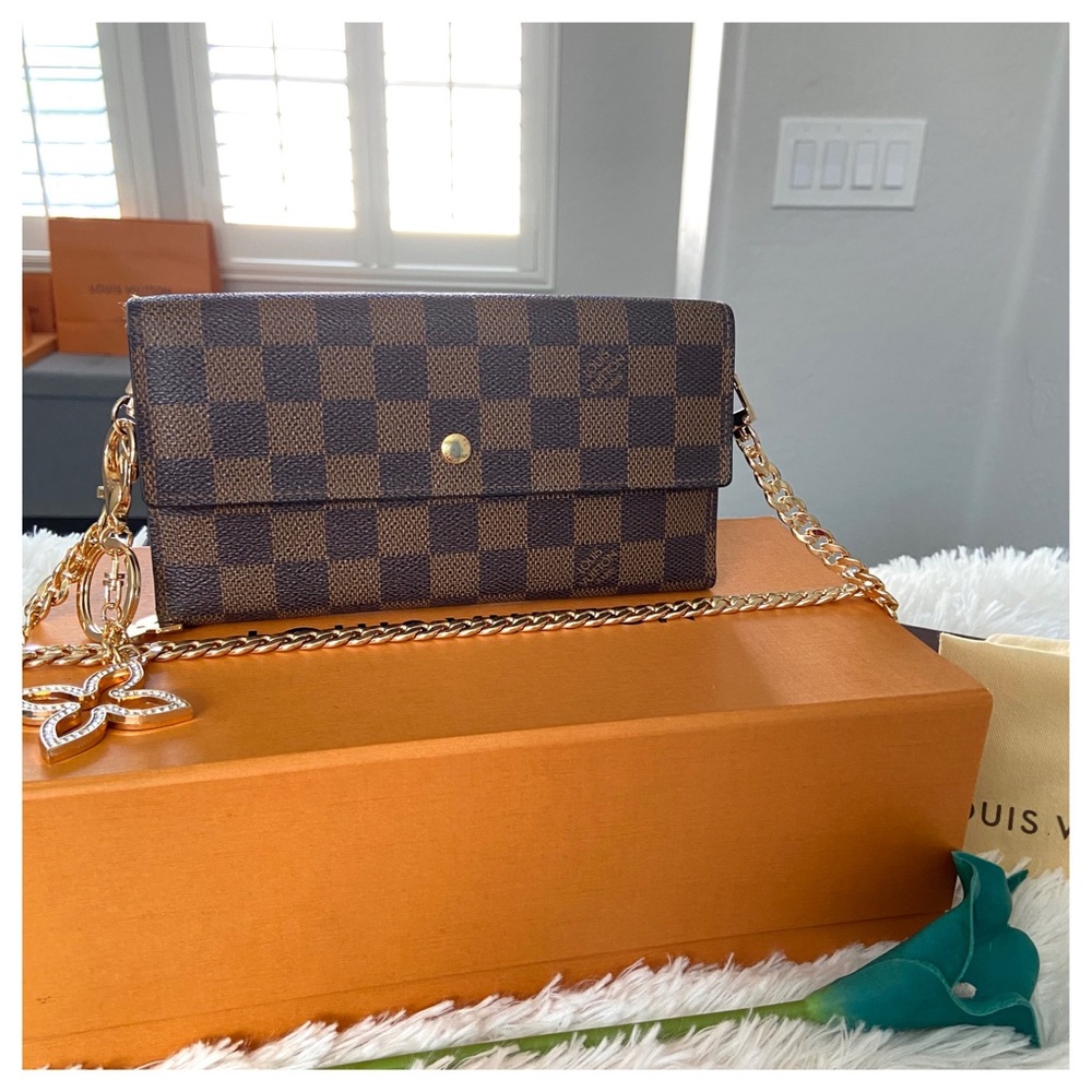 Louis Vuitton Brown Checkered Bag