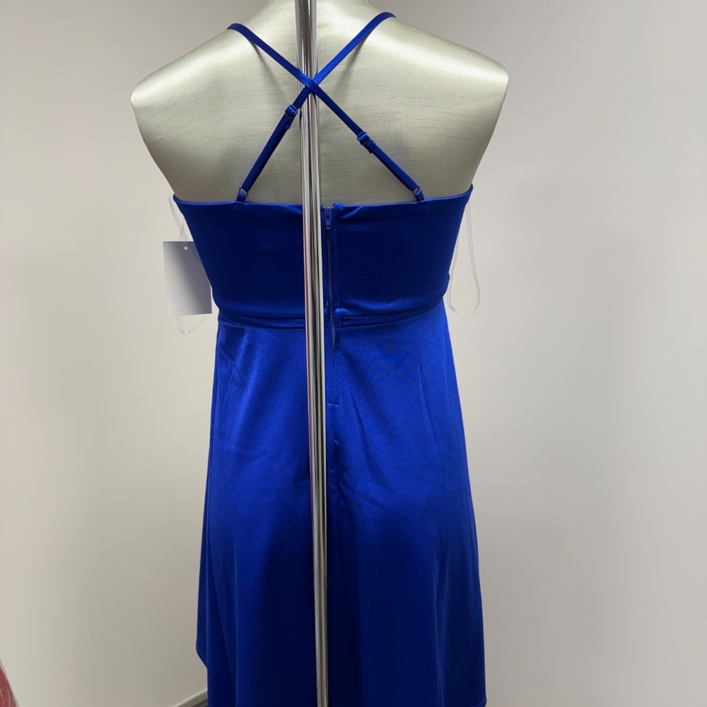 Elegant Blue Kids Dress - Picture 2 of 2