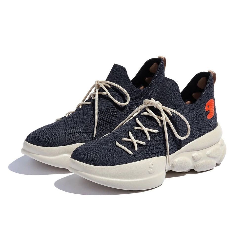 UIN Women's Chunky Fashion Sneakers Walking Shoes(Ronda 6- Anthracite)New No Box