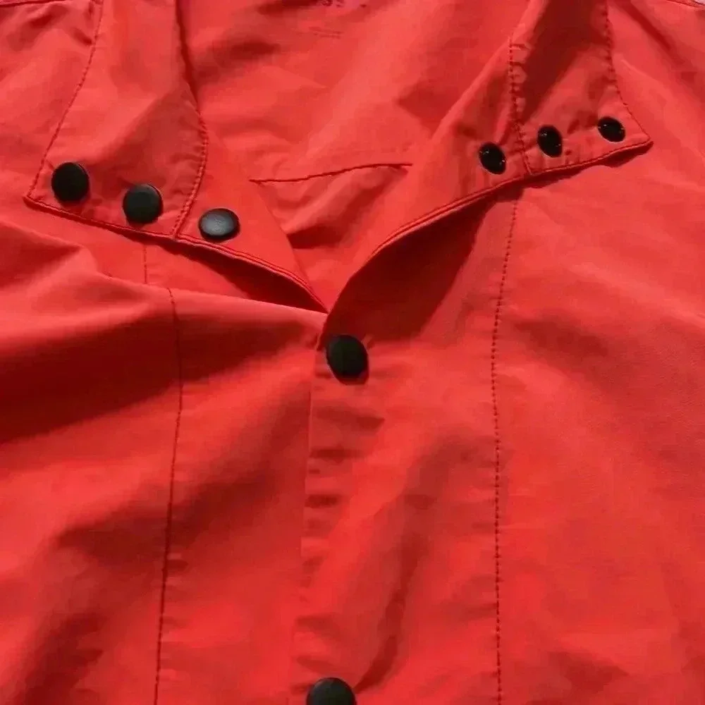 Fossil Bright orange lightweight windbreaker, large - Picture 7 of 7