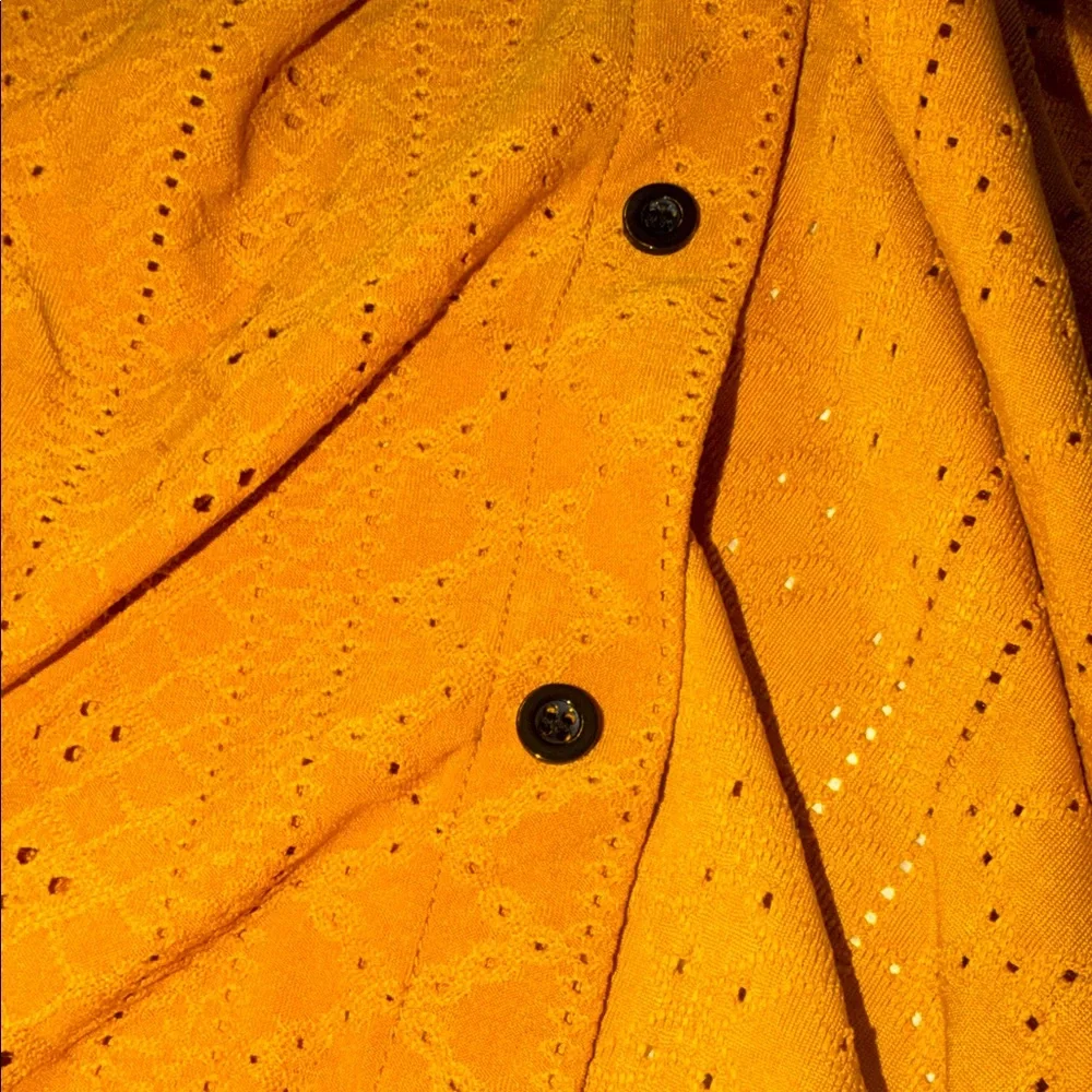 NFINITY Mustard Button Down Shirt - Picture 3 of 6