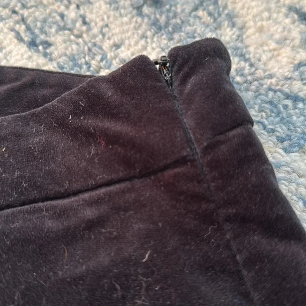 Talbots Chatham velvet tapered ankle pant 12 - Picture 5 of 5