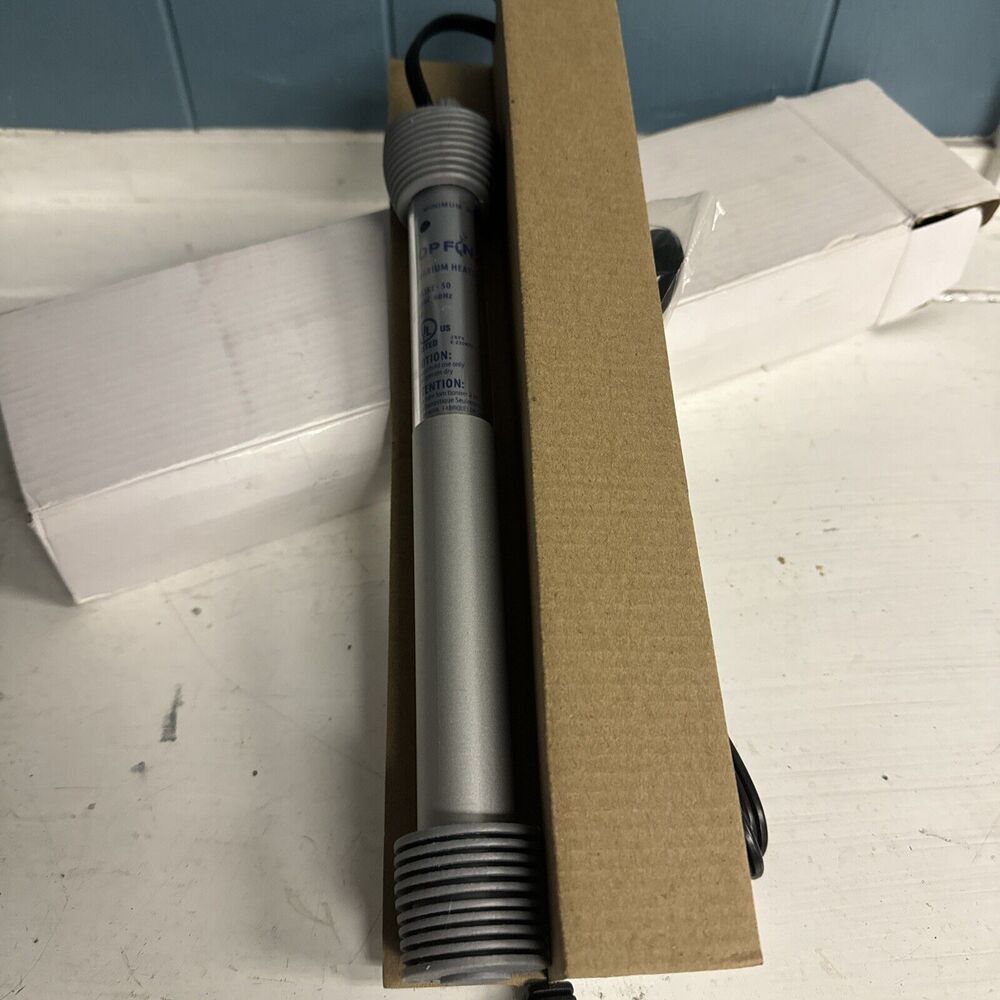 Top‎ Fin 50w H50 Aquarium Submersible Heater NEW 50 watts 15 Gallon Aquarium