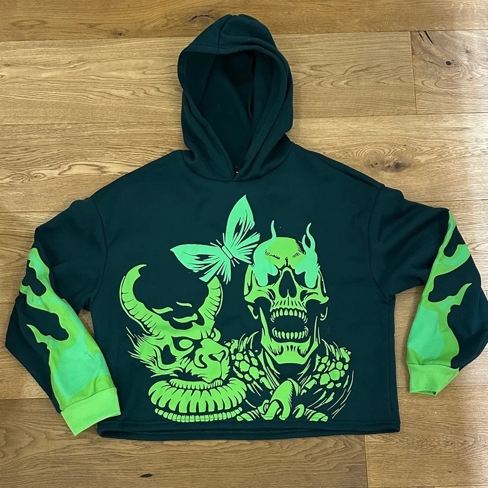 NFINITY Dark Green Hoodie - Picture 1 of 4