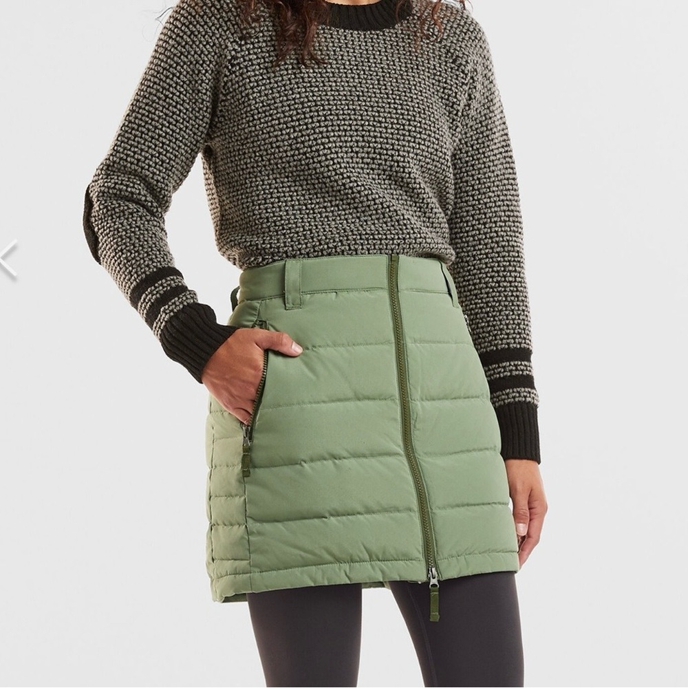 Skhoop Jonna Down Mini Skirt