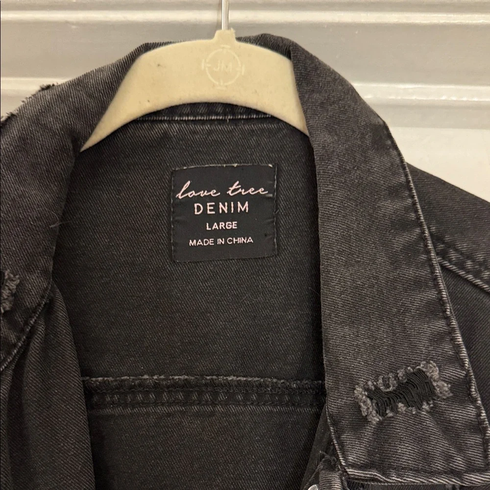 Charcoal Denim Jacket - Picture 4 of 7
