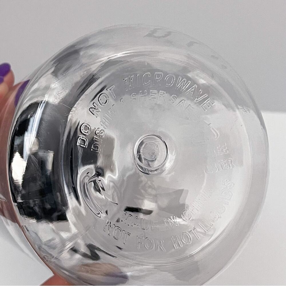 PINK Victoria’s Secret Water Bottle Black Clear NWT - Picture 8 of 11