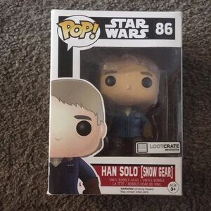 NIOB Loot Crate Han Solo Snow Gear Funko Pop #86