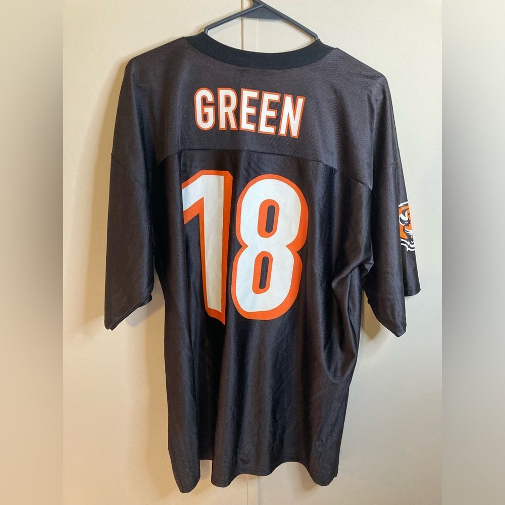 NFL Authentic Cincinnati Bengals AJ Green Jersey #18 Men's Size XL