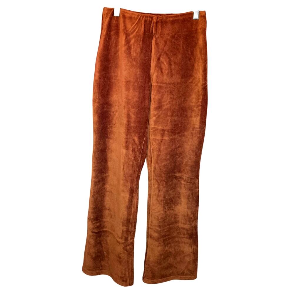 Sadie & Sage Corduroy High Waisted Brown Pants Small