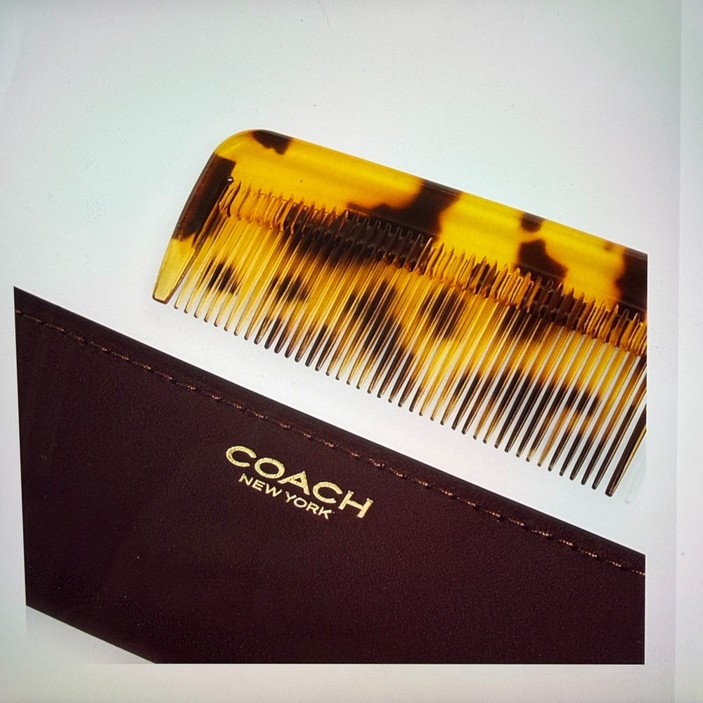 🪮 COACH COMB WITH SLEEVE 🪮 NWT 🪮 - Picture 6 of 16