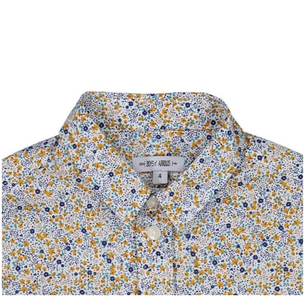 Boys and Arrows  White Floral Shirt - Picture 2 of 2
