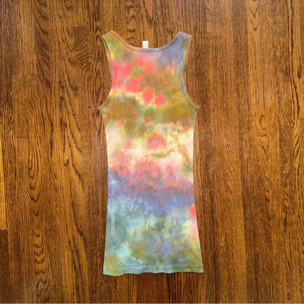 American Apparel Colorful Tie-Dye Tank Top - Picture 2 of 5