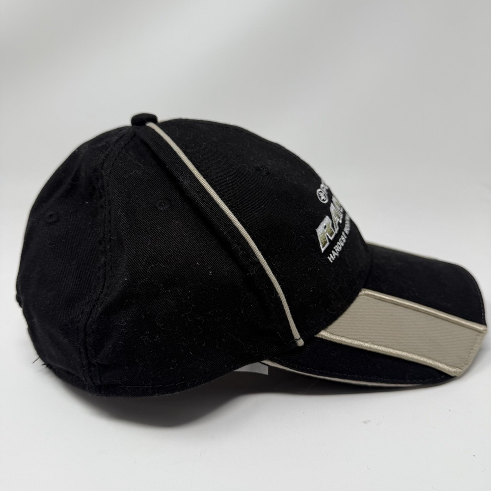 Pure Polaris Ranger Hat Cap Strap Back Mens One Size Black Embroidered Offroad - Picture 4 of 6