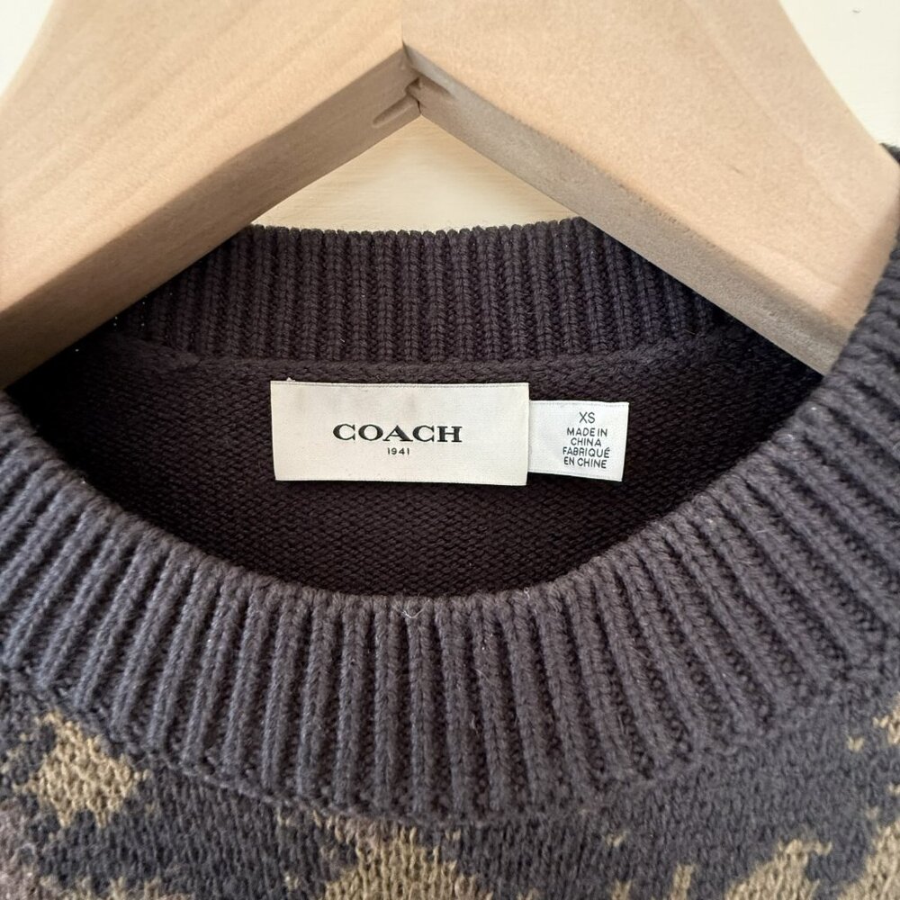 Coach Camo Wool Sweater - Picture 4 of 7