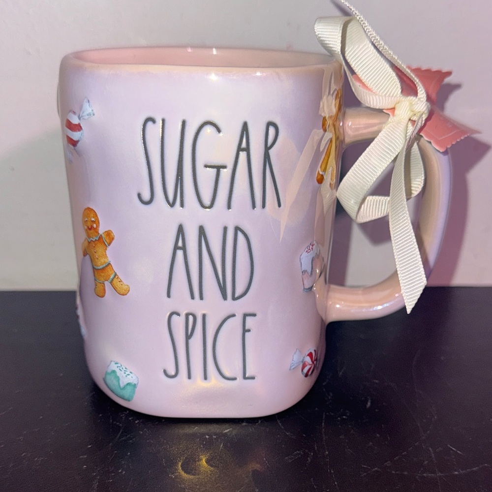 Rae Dunn Pink Sugar and Spice Mug
