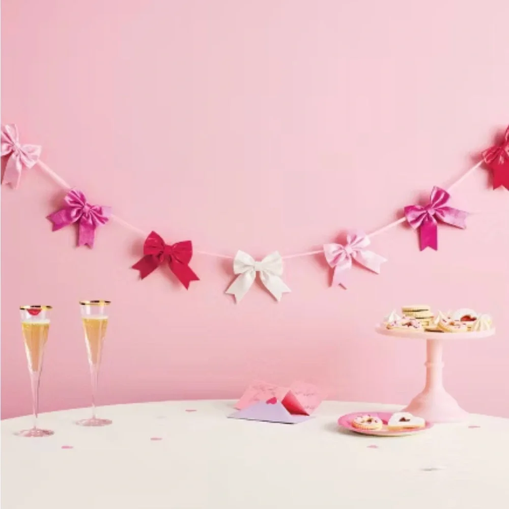Target l Valentine's Day Bow Garland - Spritz™ - Picture 2 of 4