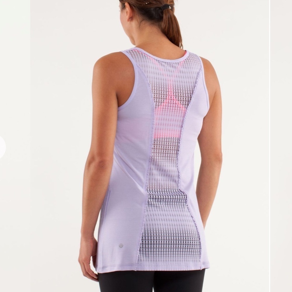 Lululemon Tie And Fly Tank Lilac - Picture 16 of 16