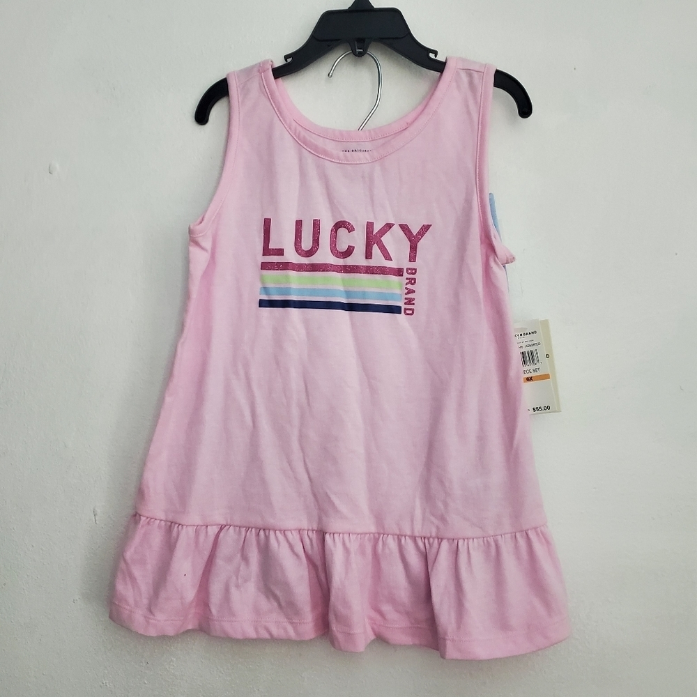 Lucky Brand 2 Pieces Girls Outfit Set