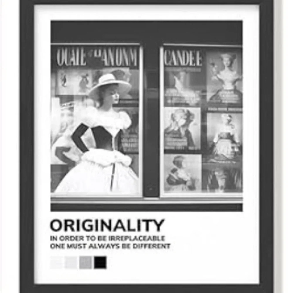 💕5/25💕8 x 10 Black and White Fashion Art Prints Choose Your Style - Picture 9 of 10