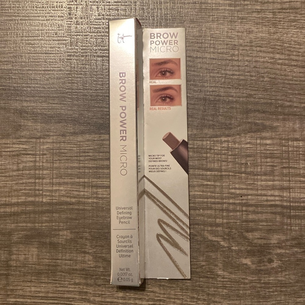 NEW - It cosmetics BROW POWER MICRO EYEBROW PENCIL. Universal Taupe