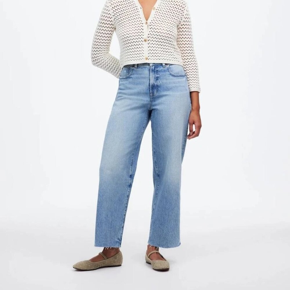 Madewell The Curvy Perfect Vintage Wide-Leg Jean - Sz 26