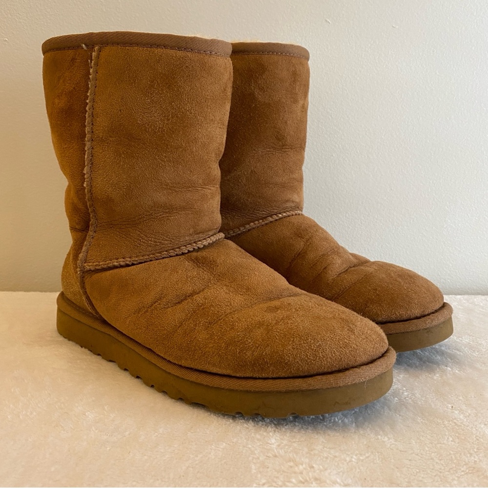 UGG Classic Short 5825 Chestnut - Picture 2 of 12