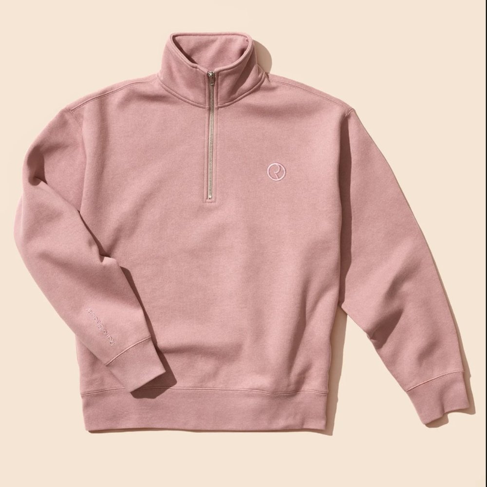 NWT Rare Beauty Everyday Quarter Zip Sweatshirt