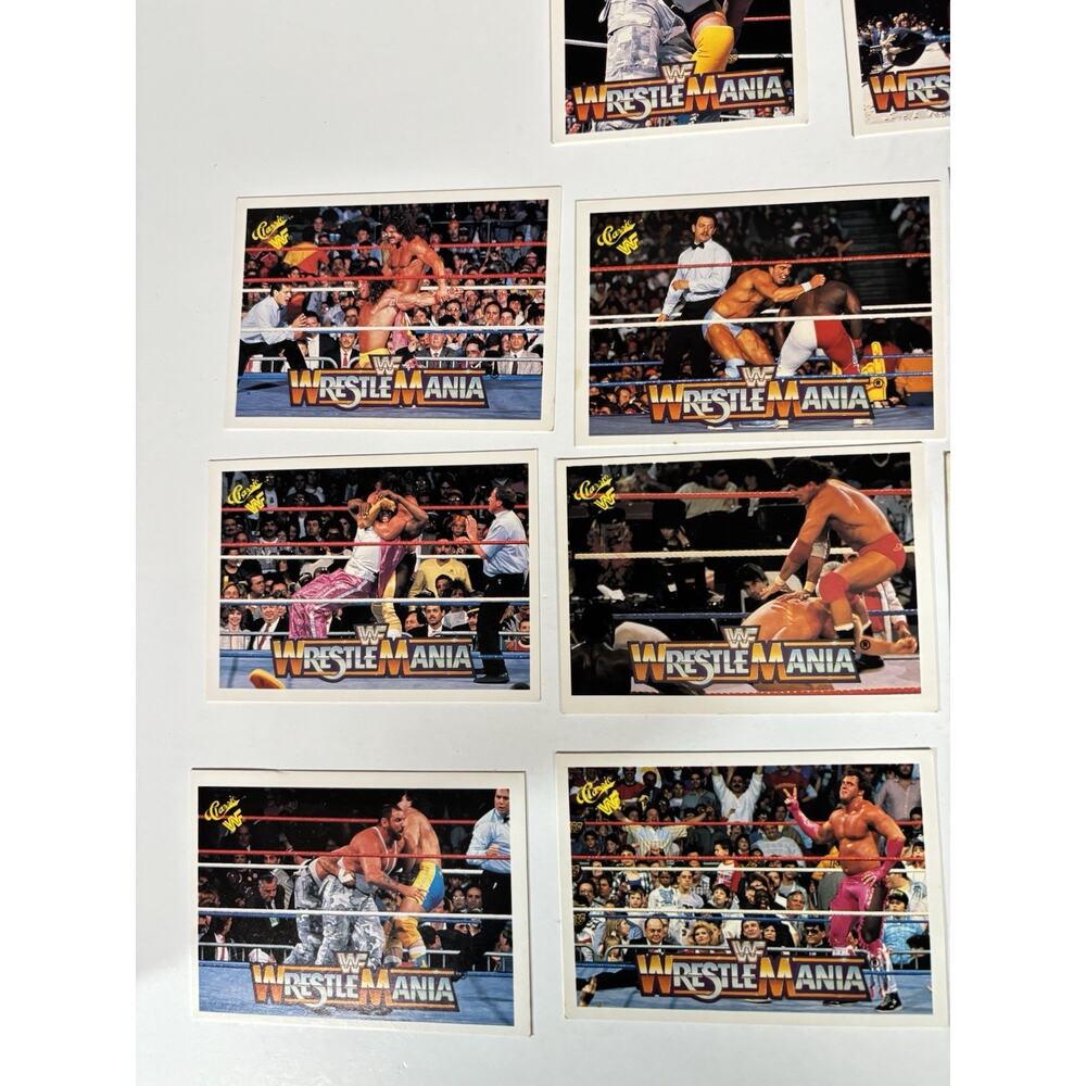Donald Trump Ringside WWF Lot 19 Cards 1990 Classic WrestleMania Hulk And Andre - Picture 3 of 14
