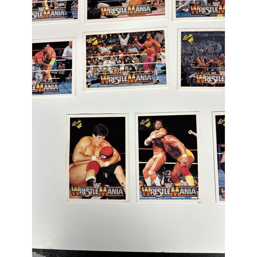 Donald Trump Ringside WWF Lot 19 Cards 1990 Classic WrestleMania Hulk And Andre - Picture 5 of 14