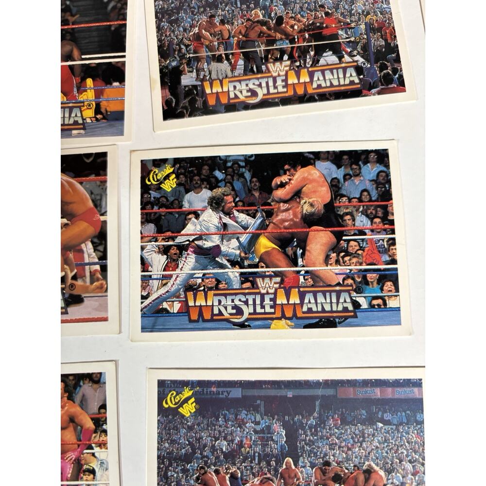 Donald Trump Ringside WWF Lot 19 Cards 1990 Classic WrestleMania Hulk And Andre - Picture 8 of 14