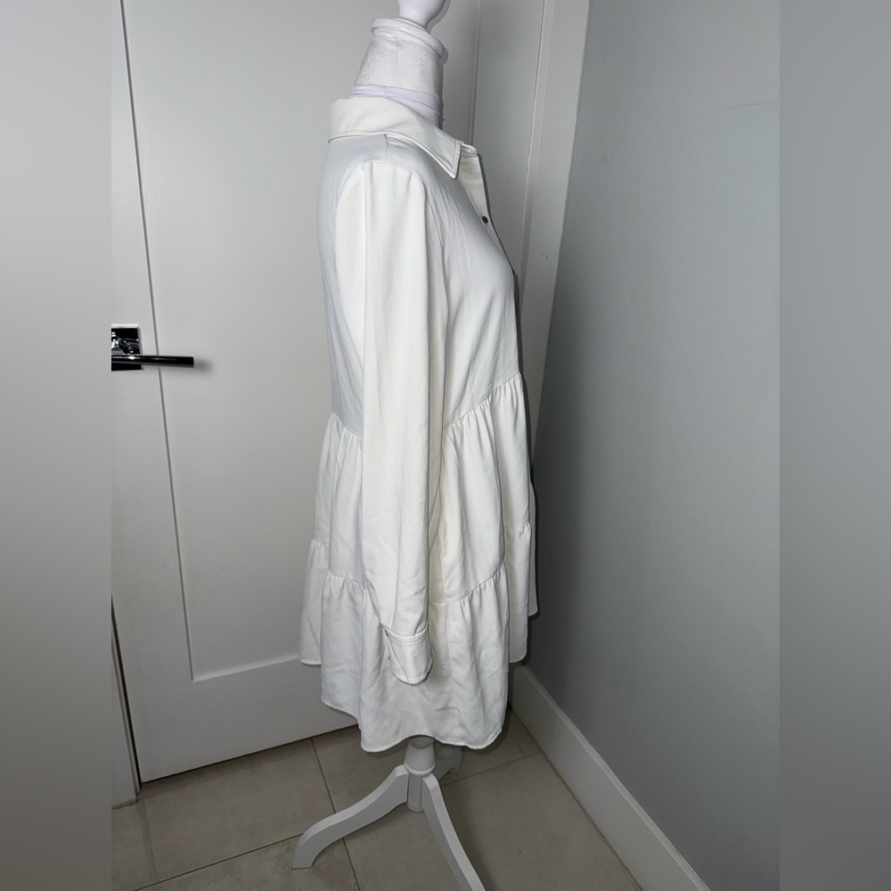 Amanda Uprichard Pierre Dress in Ivory/Size Small - Picture 6 of 11
