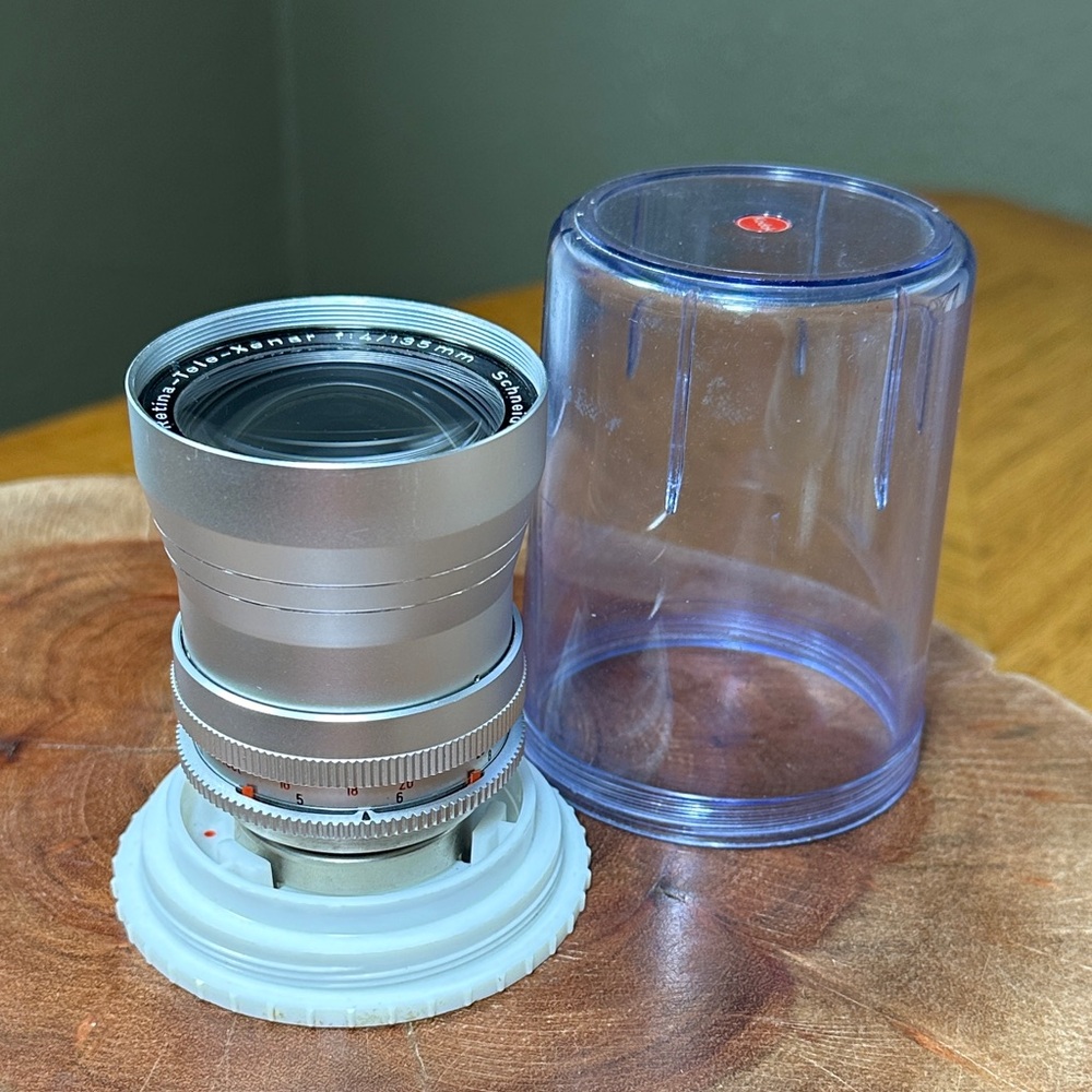 *Mint* KODAK Retina 135mm f4 Telephoto Lens + Case
RARE CONDITION