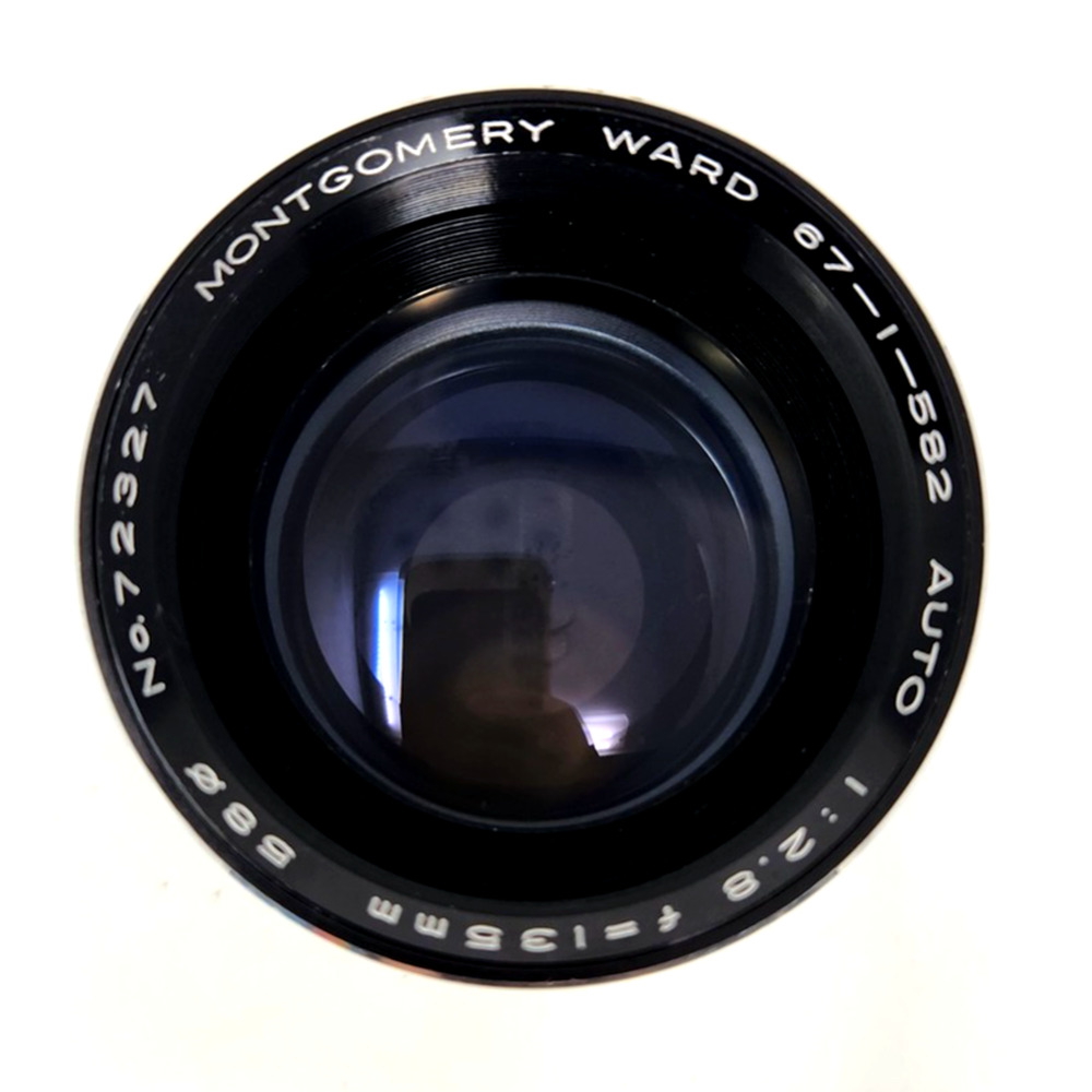 Montgomery Ward 67-582 135mm f/2.8 Telephoto Lens 58mm No72327 Japan - Picture 5 of 6