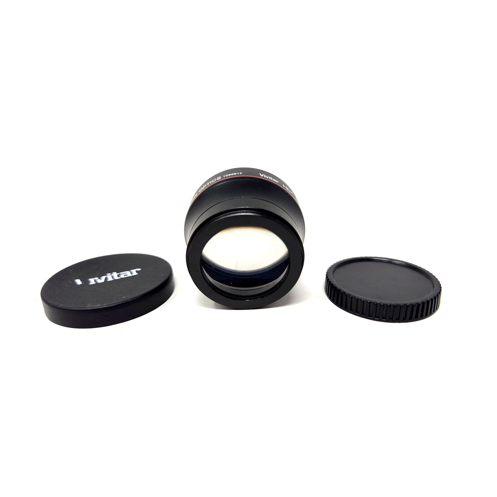 Vivitar HD4 MC AF 0.43X High Definition Wide Angle Converter Len w/ Macro - 58mm - Picture 3 of 7